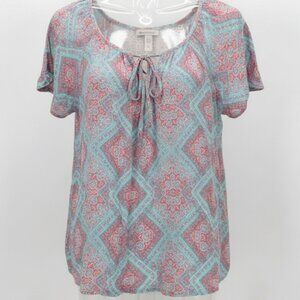 No Boundaries Women's Cottagecore boho blouse extra large